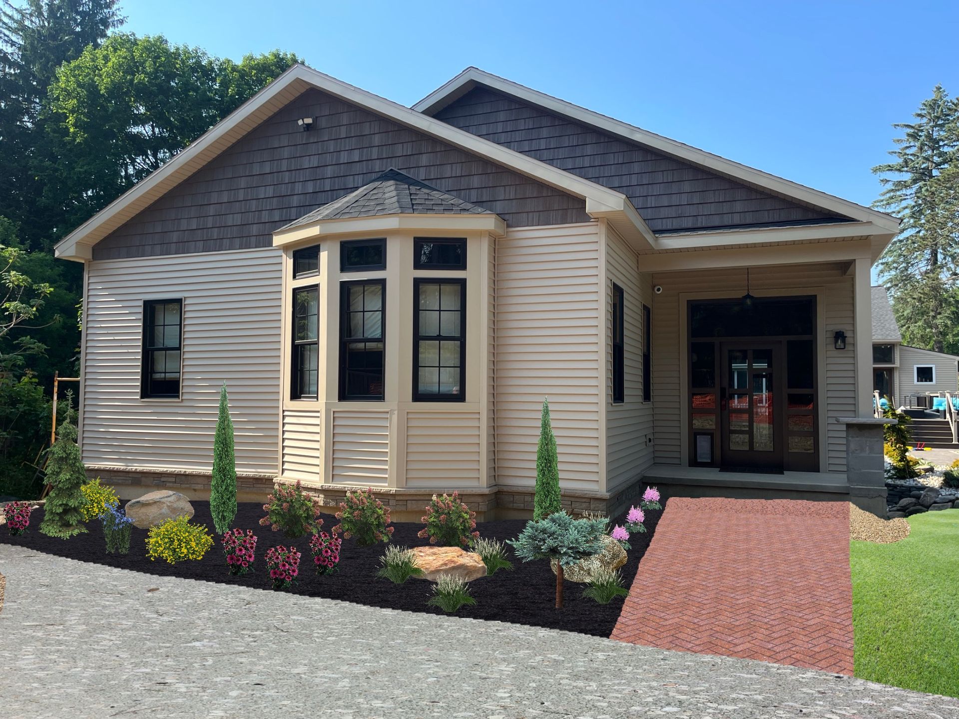 Arrowwood Landscaping Chautauqua County Jamestown NY Architectural Design